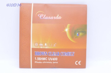 Линзы CLASARDA ФХК Ф70 индекс 1.56 -3.50 (полимерное. а/б.)