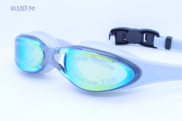 Очки для плавания POLISI RE10-2800 (серый/черный)